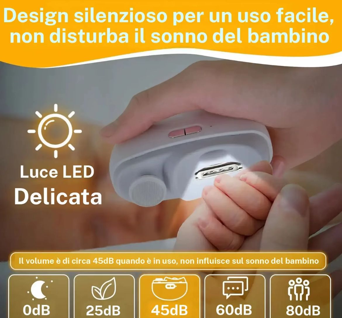 Tagliaunghie per Manicure Elettrico